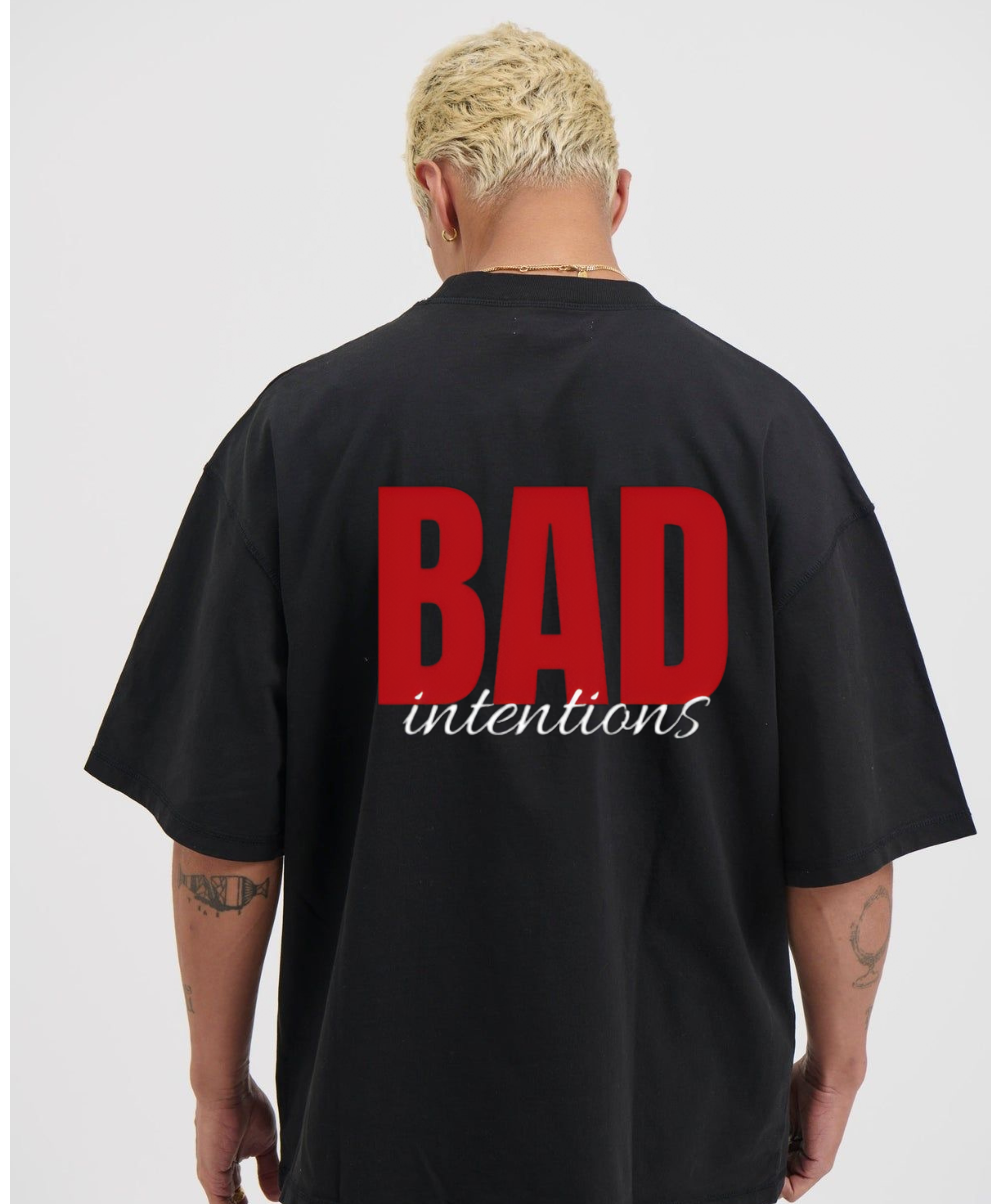 BAD Intentions Unisex Terry Oversized Tee