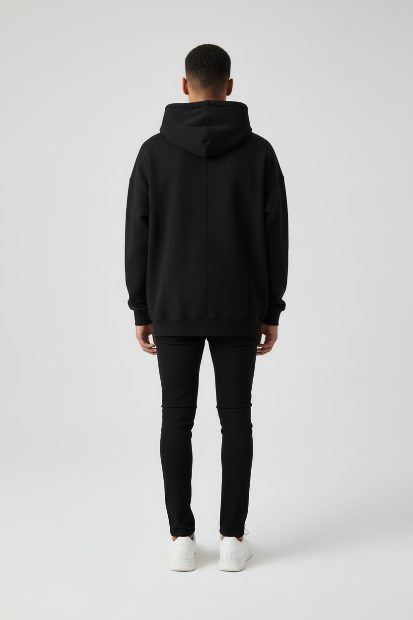 MINIMAL FUCKS OVERSIZED HOODIE