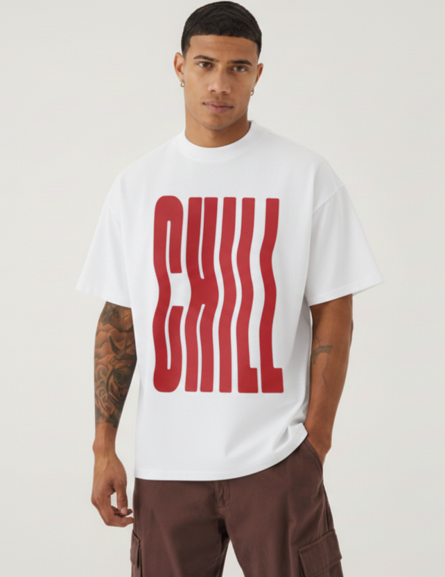 Chill Unisex Terry Oversized Tee