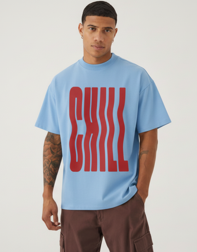 Chill Unisex Terry Oversized Tee